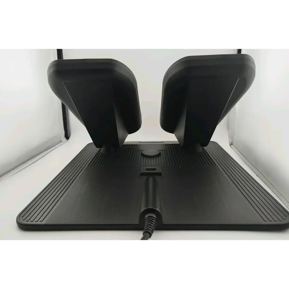 Vintage CH Products Flight Sim Driving Rudder Pedals DB15 Gameport PD55KAS